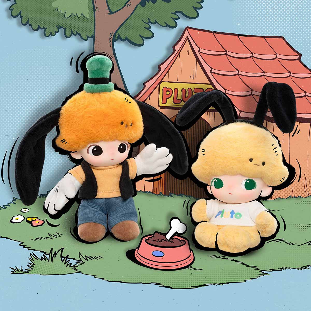 DIMOO WORLD × DISNEY Peluche Colgante