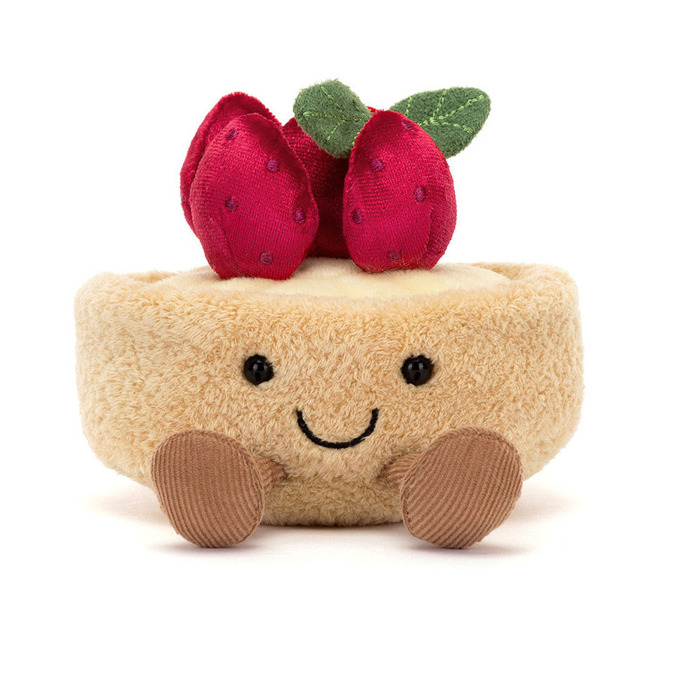 JELLYCAT Amuseables Tarte Aux Fraises