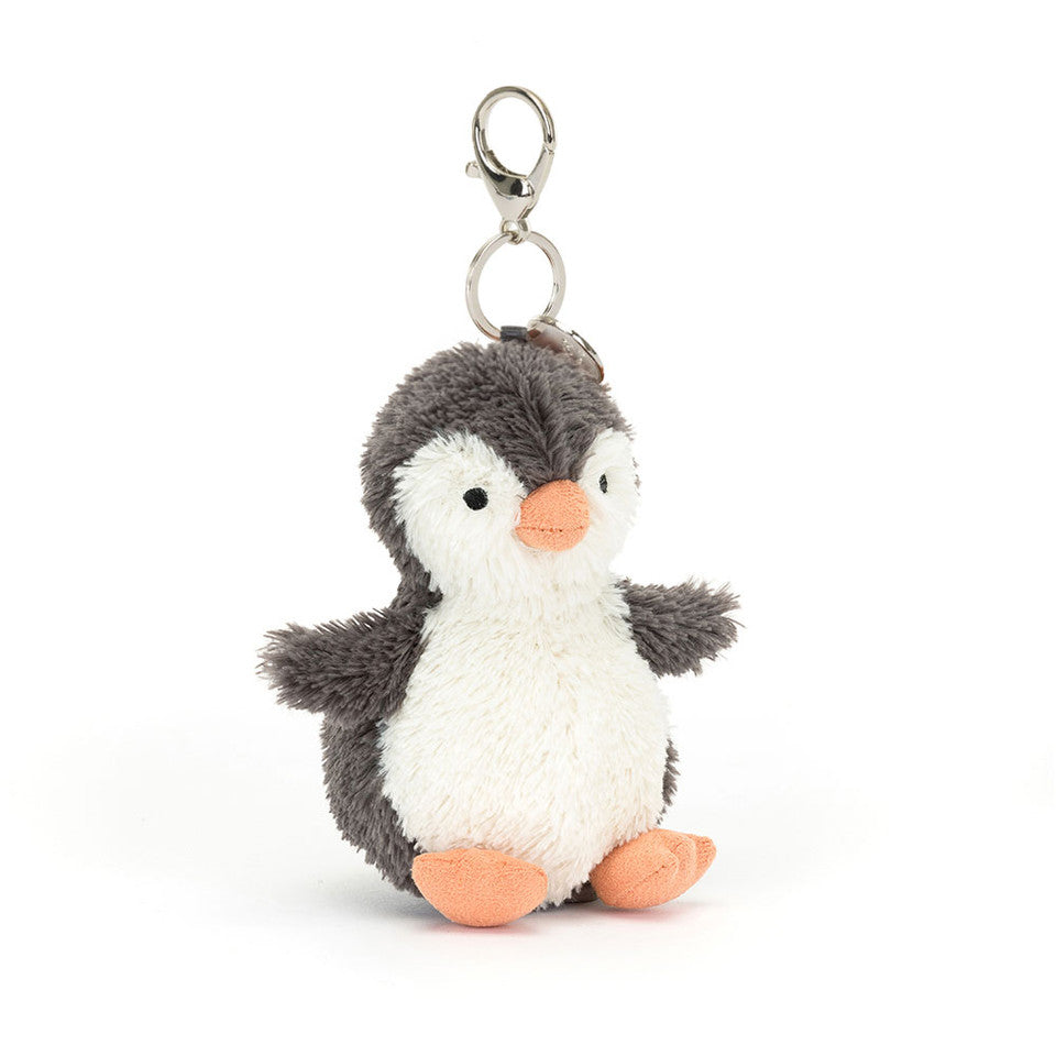 JELLYCAT Pingúino Peanut Bag Charm
